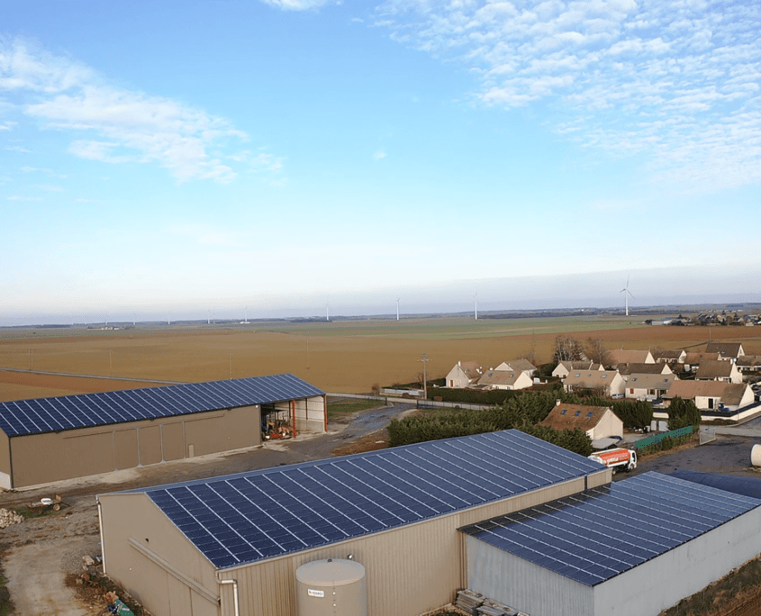 Installation Photovoltaïque Exploitant agricole Groupe Roy Énergie