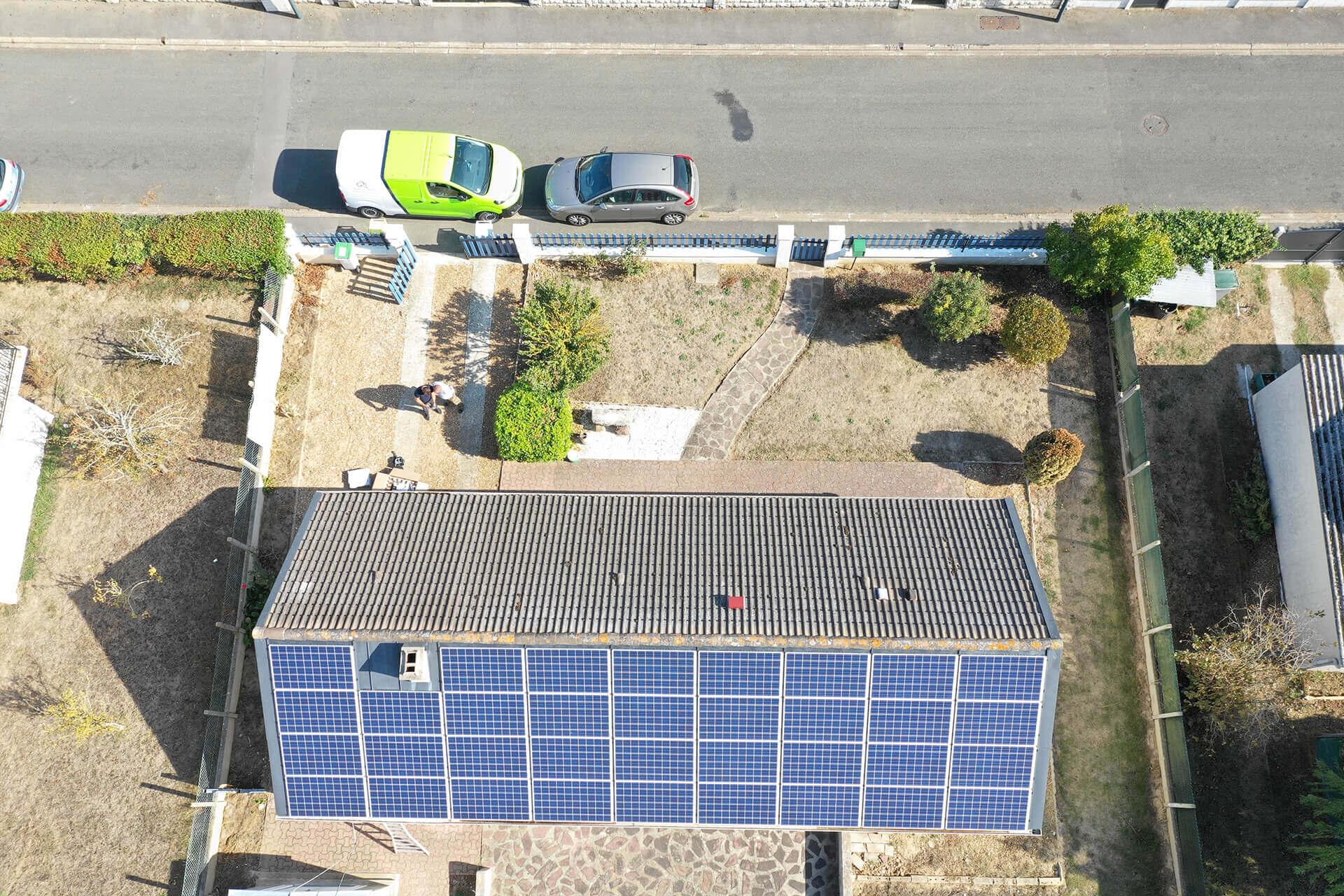 Panneaux photovoltaïques particulier 9kWc GRE 1 Groupe Roy Énergie