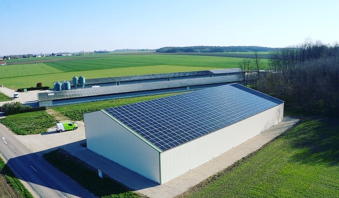 Panneaux photovoltaïques 100kWc exploitation agricole 45340 1