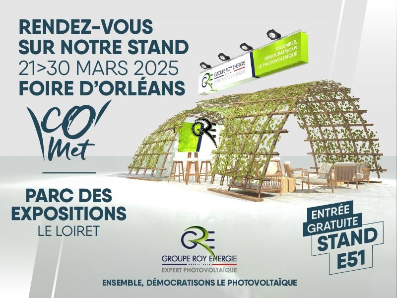 Groupe Roy Energie à la Foire d'Orléans 2025